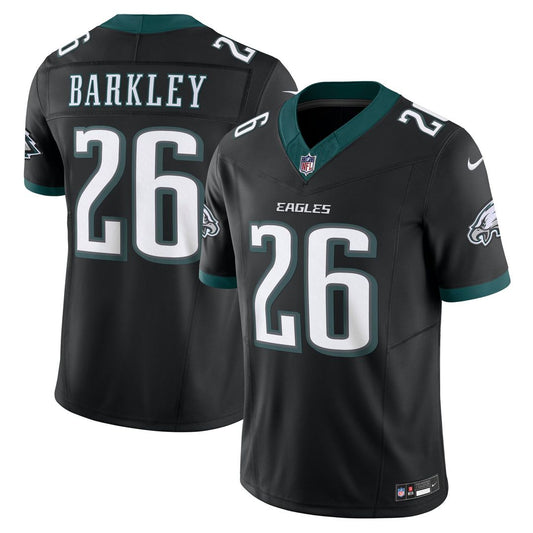 Saquon Barkley Philadelphia Eagles Nike Black Vapor F.U.S.E. Limited Jersey