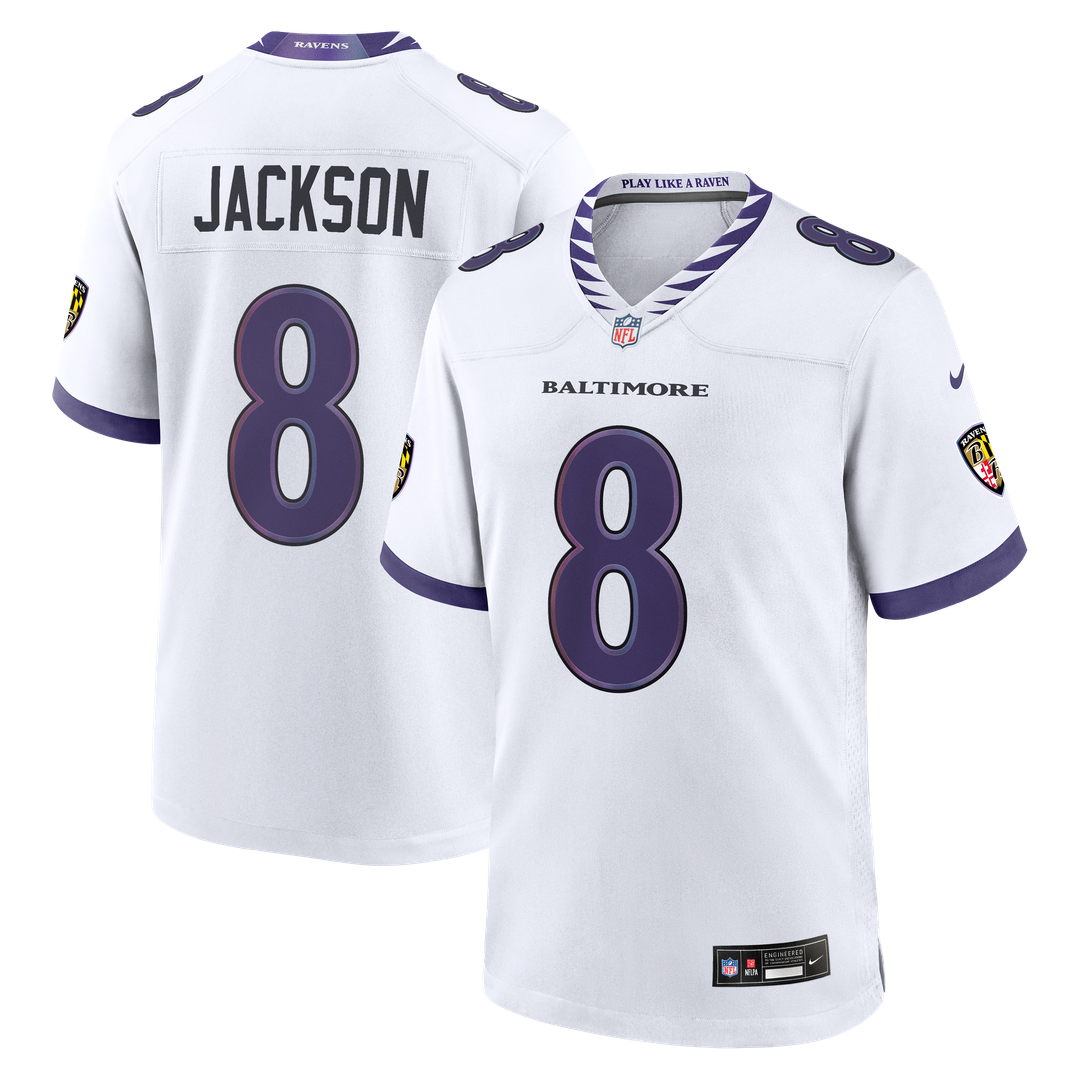 Lamar Jackson Baltimore Ravens Nike Black Alternate Game Jersey