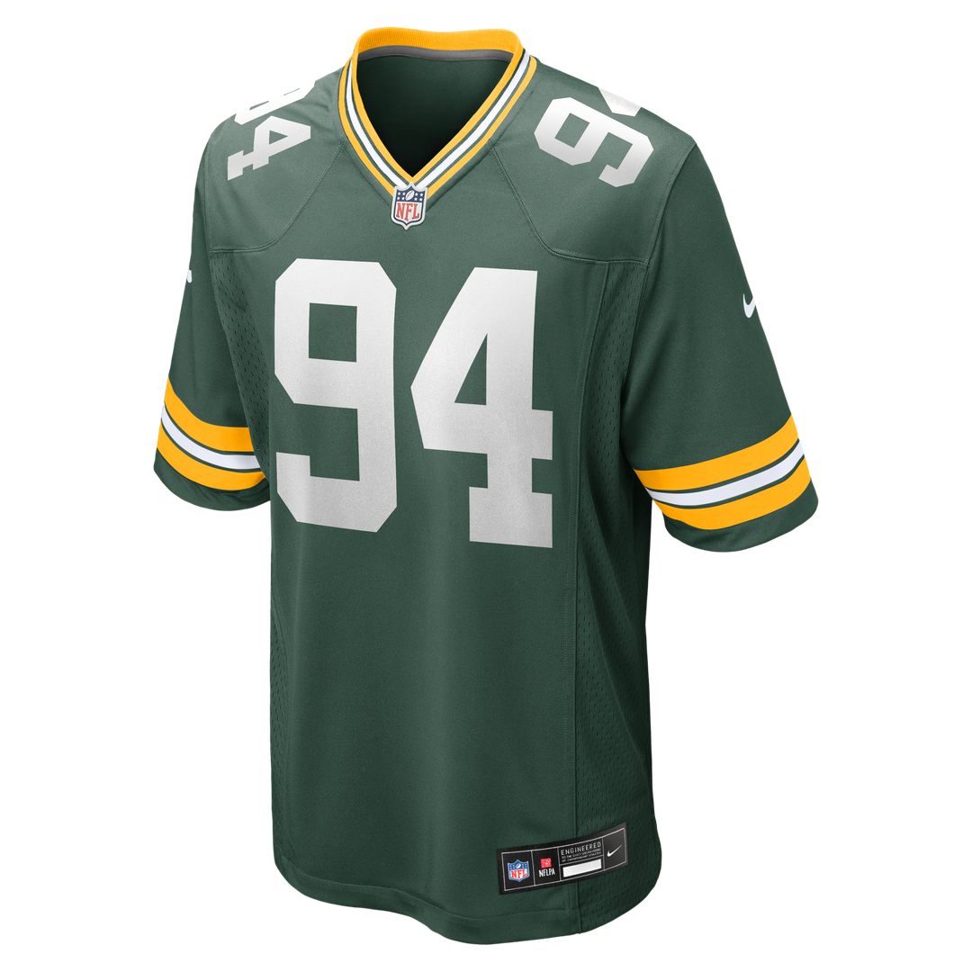 Karl Brooks Green Bay Packers Nike Green Game Jersey
