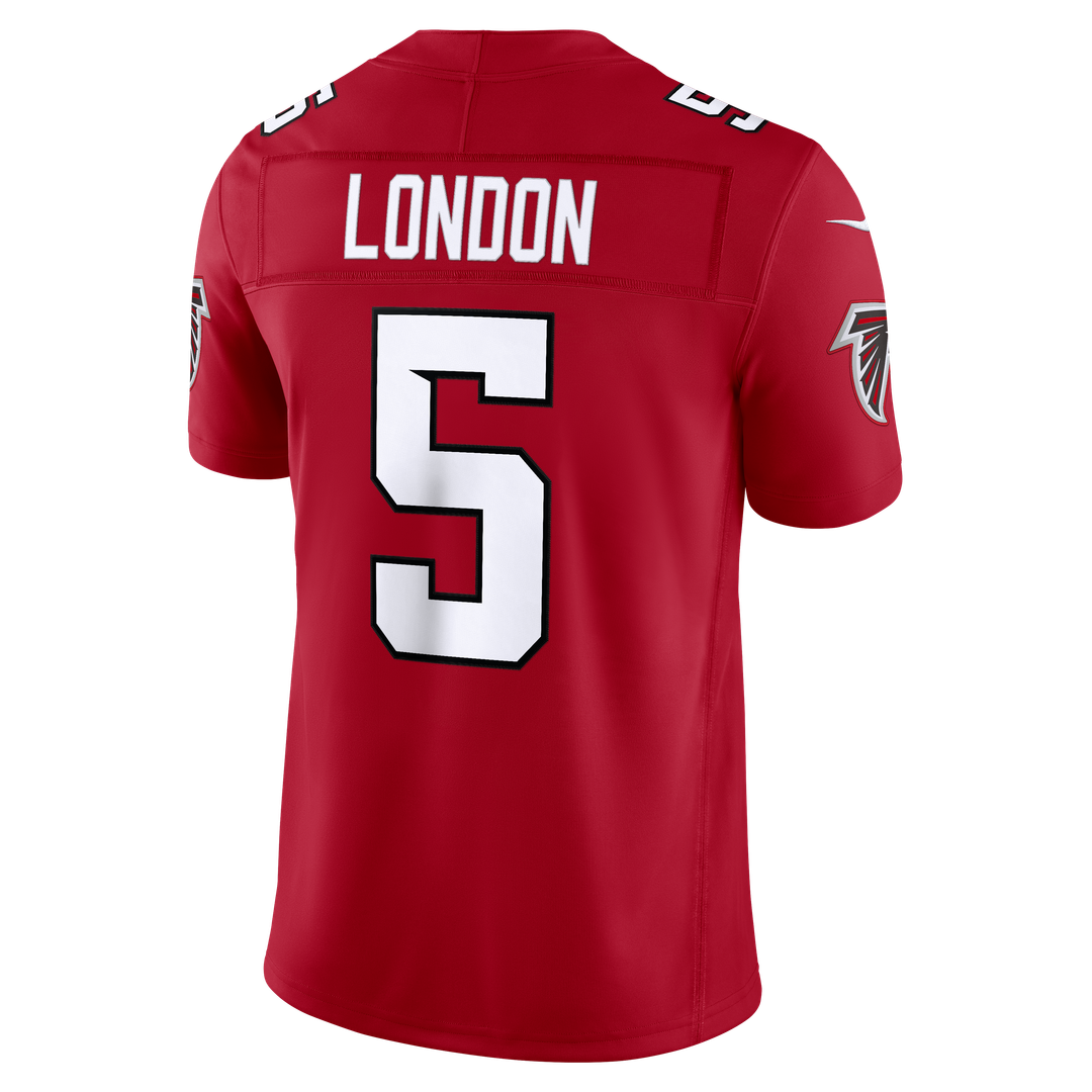 Drake London Atlanta Falcons Nike Red Team Vapor F.U.S.E. Stitched Limited Jersey