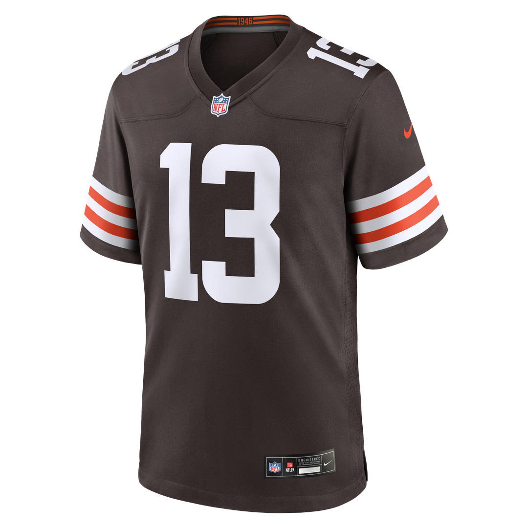 Corey Bojorquez Cleveland Browns Nike Brown Game Jersey