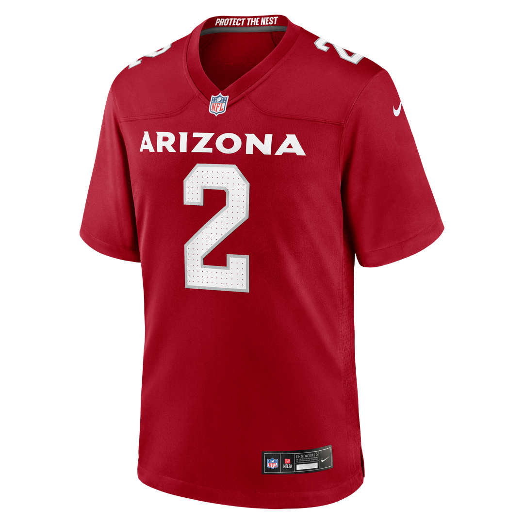 Mack Wilson Sr. Arizona Cardinals Nike Cardinal Team Game Jersey