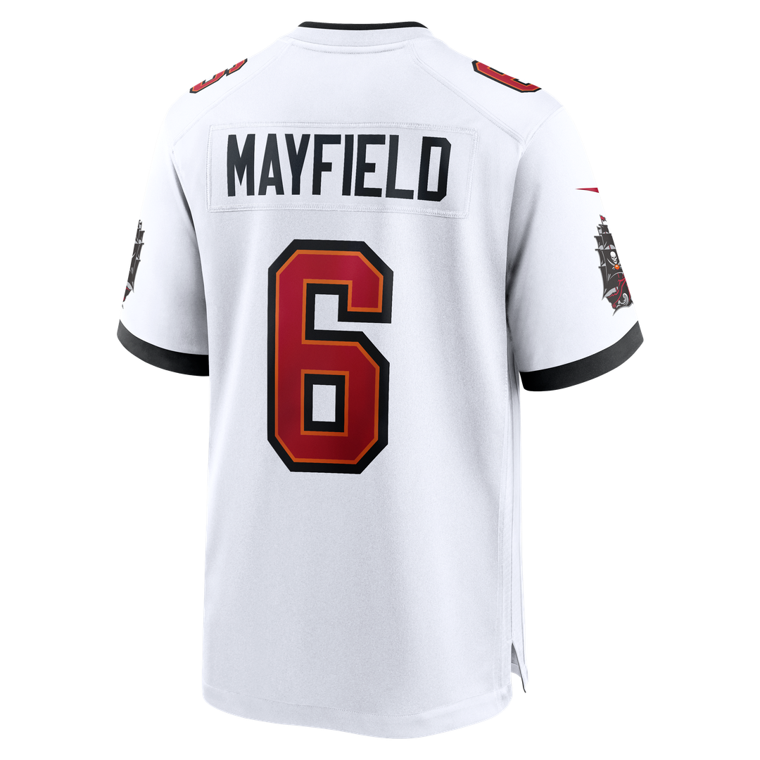 Baker Mayfield Tampa Bay Buccaneers Nike White Away Game Jersey