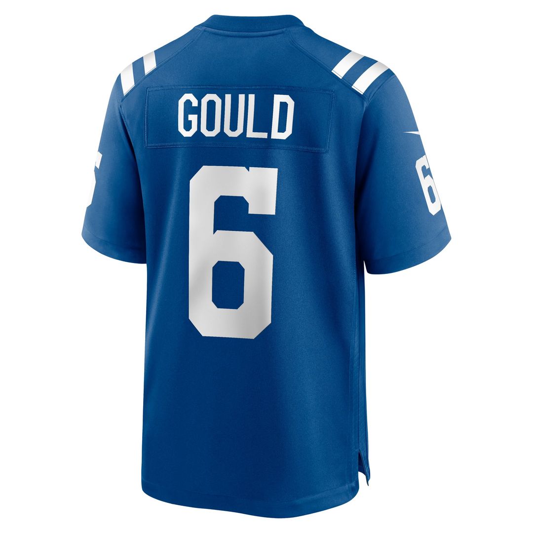 Anthony Gould Indianapolis Colts Nike Royal Game Jersey