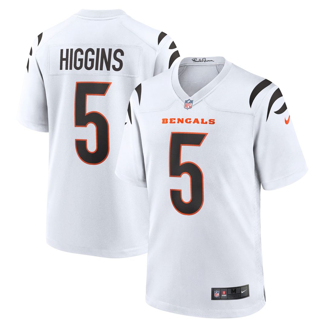 Tee Higgins Cincinnati Bengals Nike Black Game Player Jersey