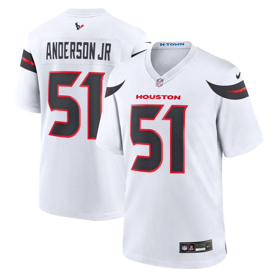 Will Anderson Jr. Houston Texans Nike White Game Jersey