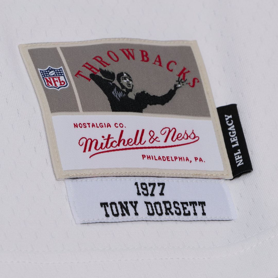 Tony Dorsett Dallas Cowboys Mitchell & Ness White Retired Legacy Replica Player Jersey