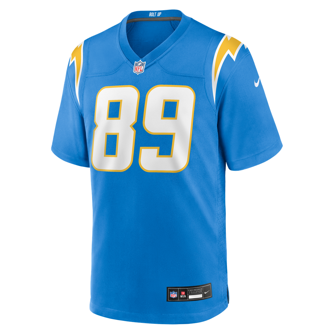 Will Dissly Los Angeles Chargers Nike Powder Blue Team Game Jersey