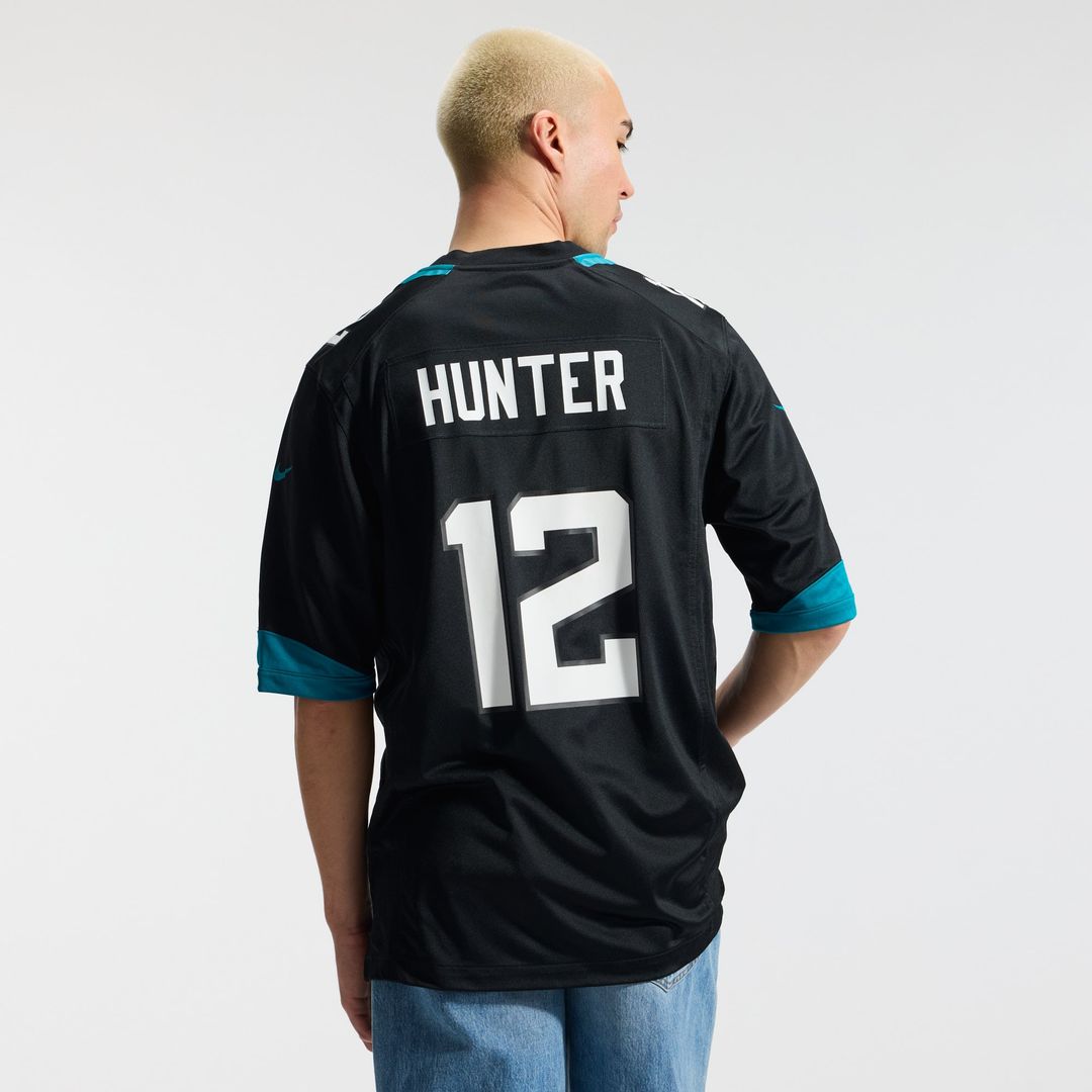 Travis Hunter Jacksonville Jaguars Nike Black Alternate Game Jersey