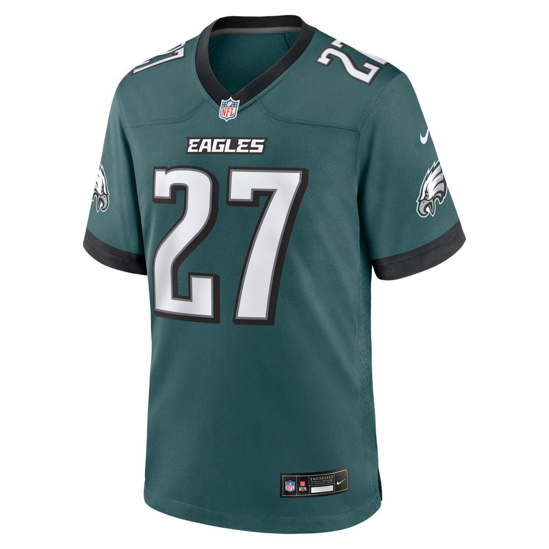 Quinyon Mitchell Philadelphia Eagles Nike Midnight Green Team Game Jersey