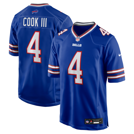 James Cook III Buffalo Bills Nike Royal Team Game Jersey