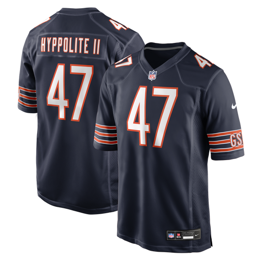 Ruben Hyppolite II Chicago Bears Nike Navy Team Game Jersey
