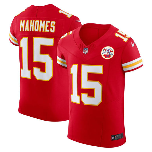 Patrick Mahomes Kansas City Chiefs Nike Red Team Vapor F.U.S.E. Elite Jersey