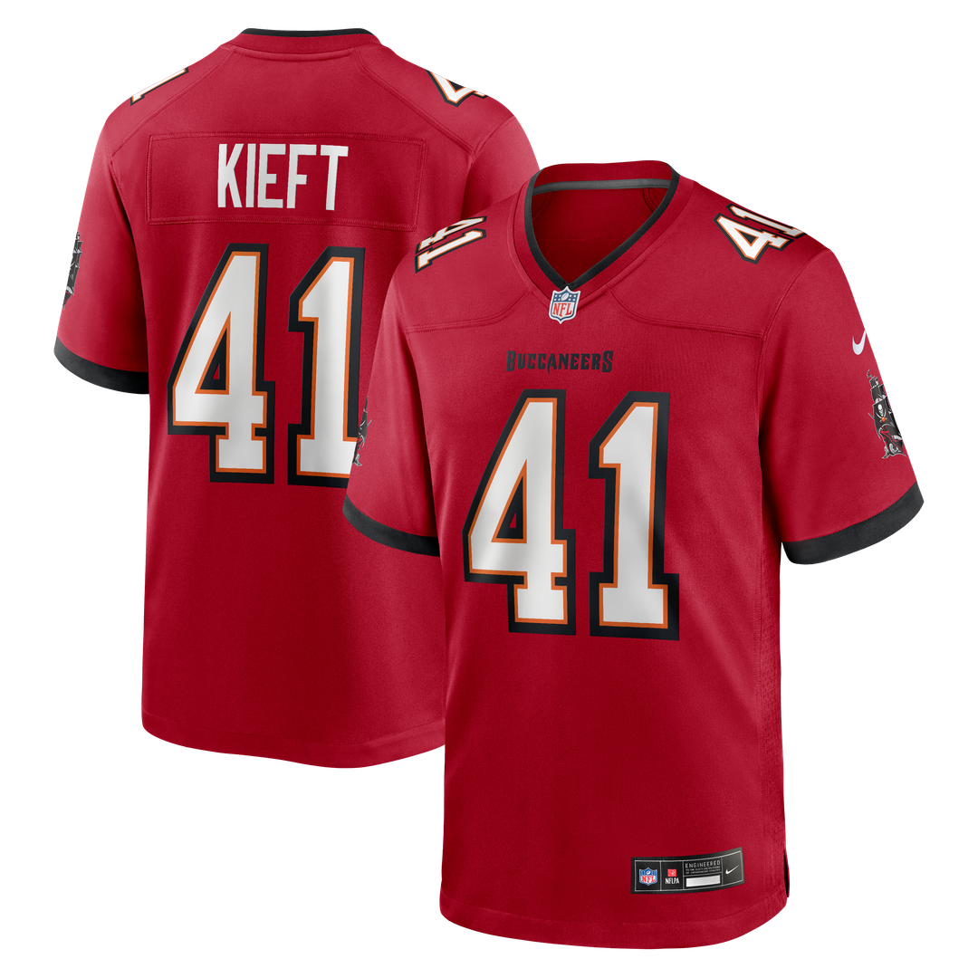 Ko Kieft Tampa Bay Buccaneers Nike Red Game Player Jersey