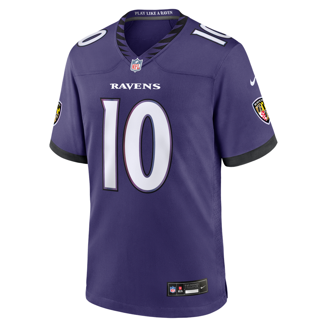 LaJohntay Wester Baltimore Ravens Nike Purple Team Game Jersey