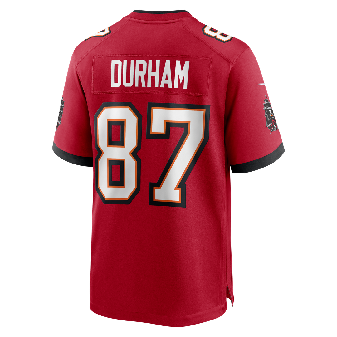 Payne Durham Tampa Bay Buccaneers Nike Red Game Jersey