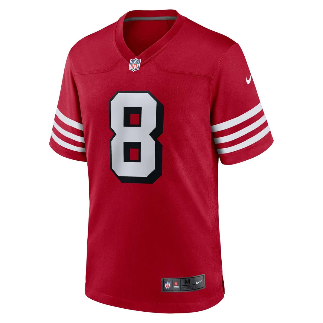 Steve Young San Francisco 49ers Nike Scarlet Retired Player Alternate Game Jersey