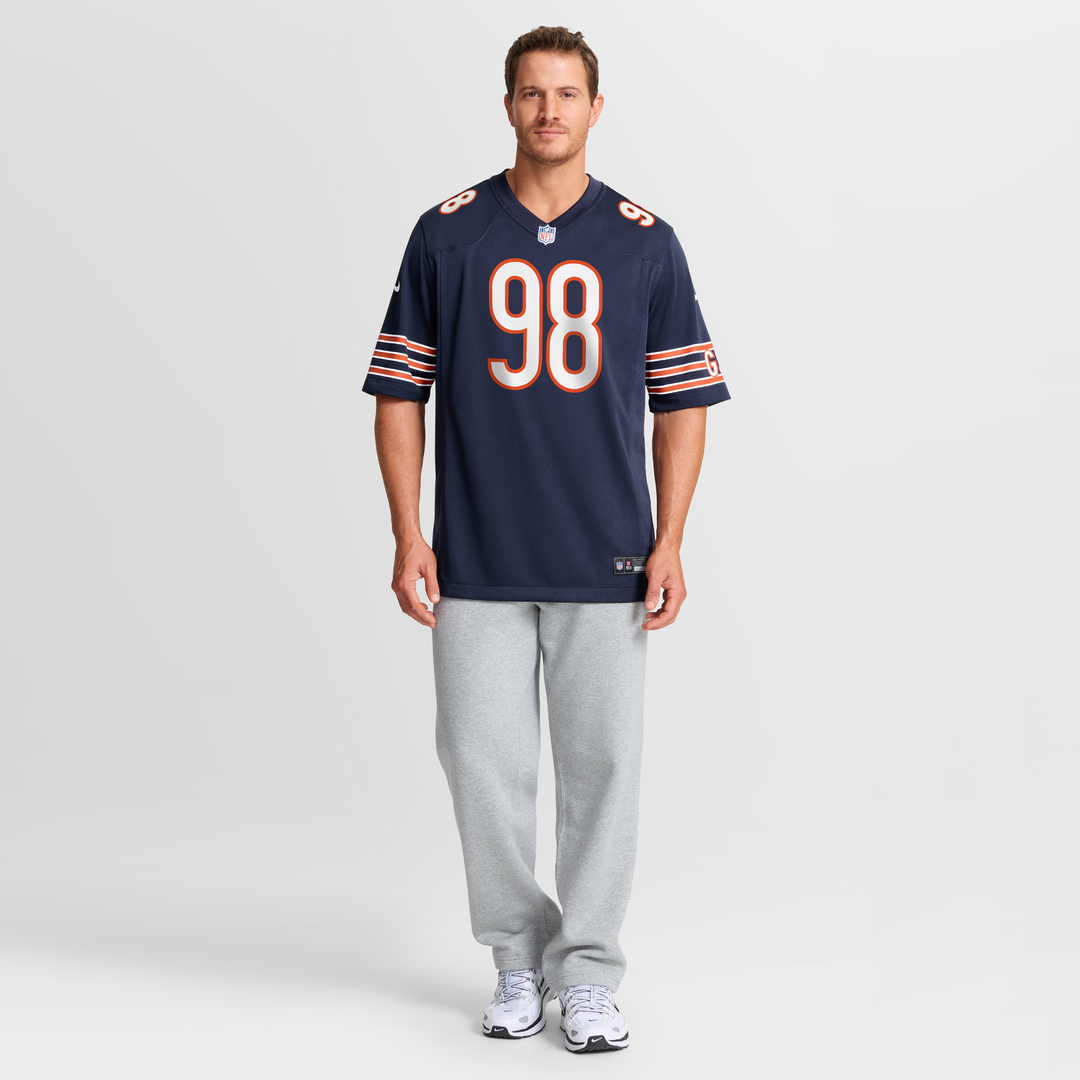 Montez Sweat Chicago Bears Nike Navy Game Jersey