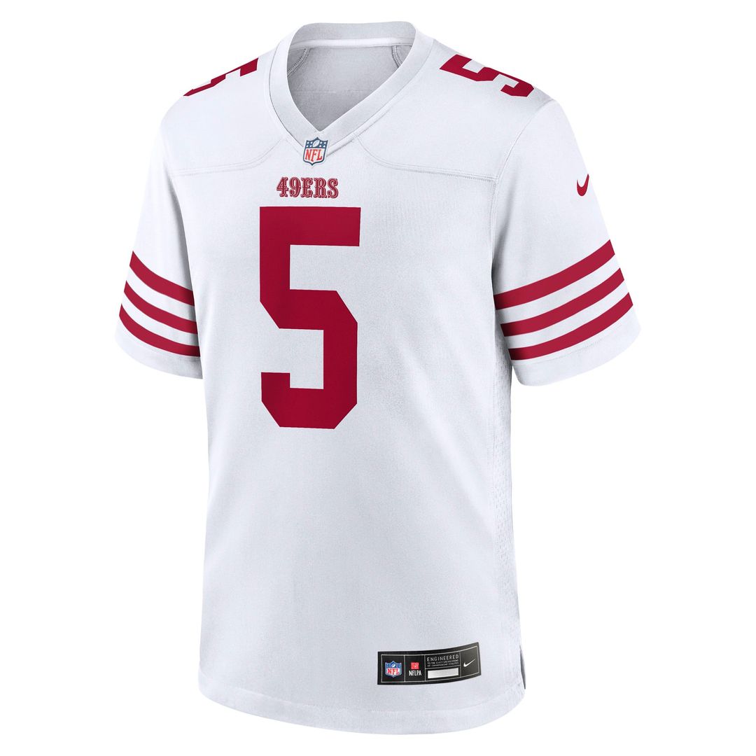 Mike Evans San Francisco 49ers Nike White Game Jersey