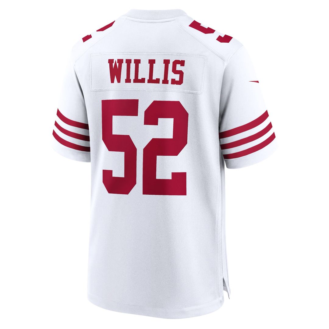Patrick Willis San Francisco 49ers Nike White Retired Player Game Jersey