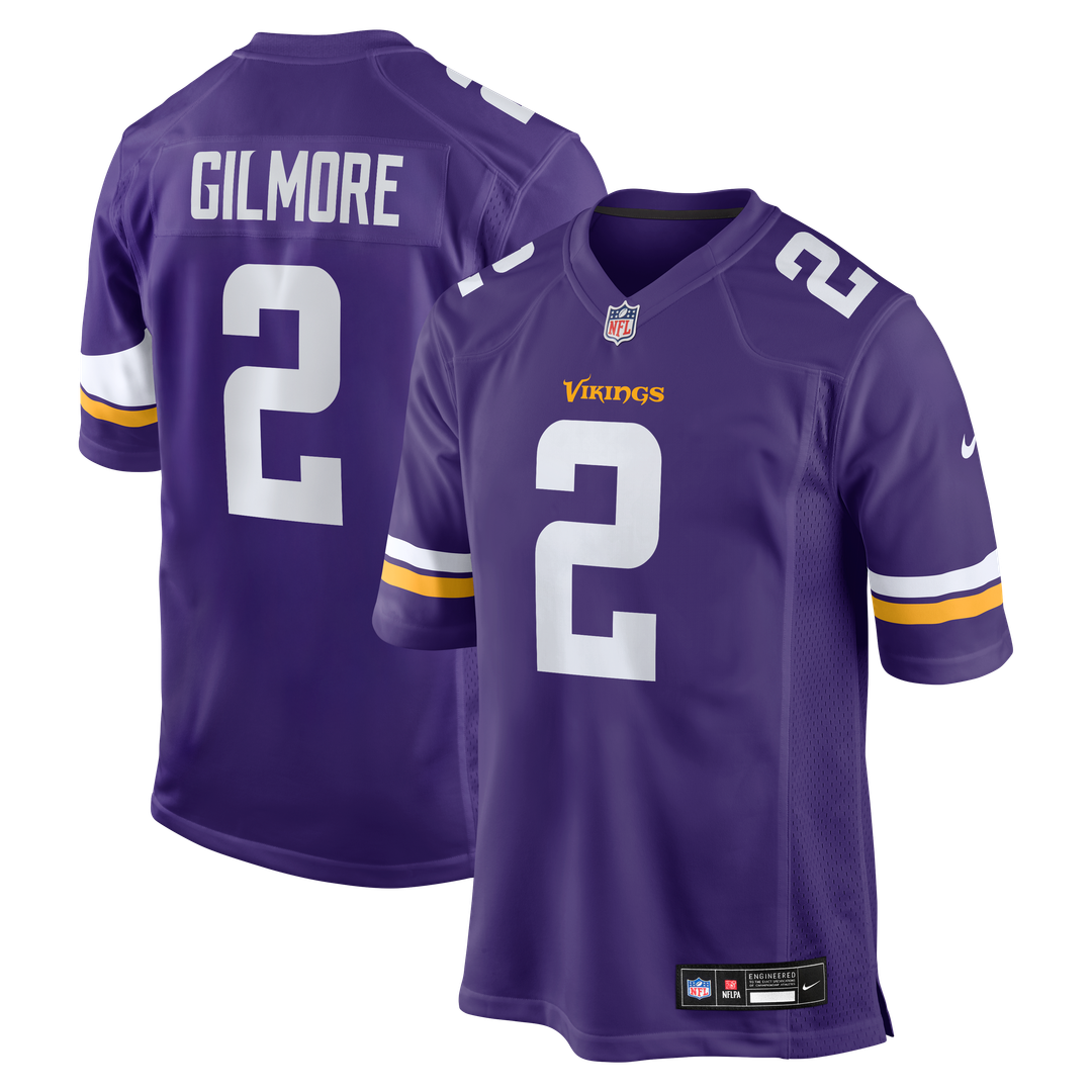 Stephon Gilmore Minnesota Vikings Nike Purple Game Jersey