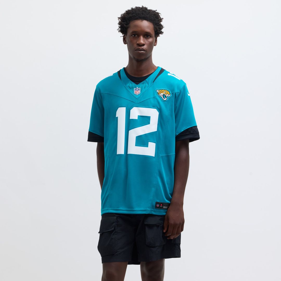 Travis Hunter Jacksonville Jaguars Nike Teal Team Limited Jersey