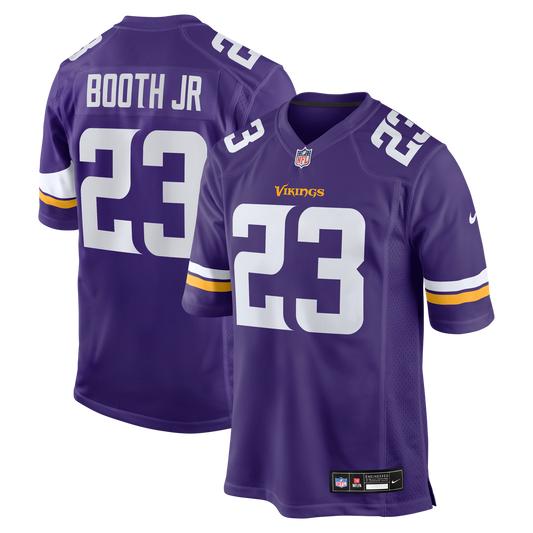 Andrew Booth Jr. Minnesota Vikings Nike Purple Player Game Jersey