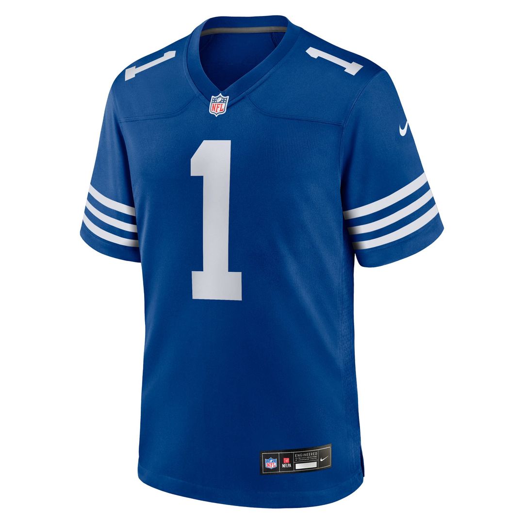 Ahmad Sauce Gardner Indianapolis Colts Nike Royal Alternate Game Jersey