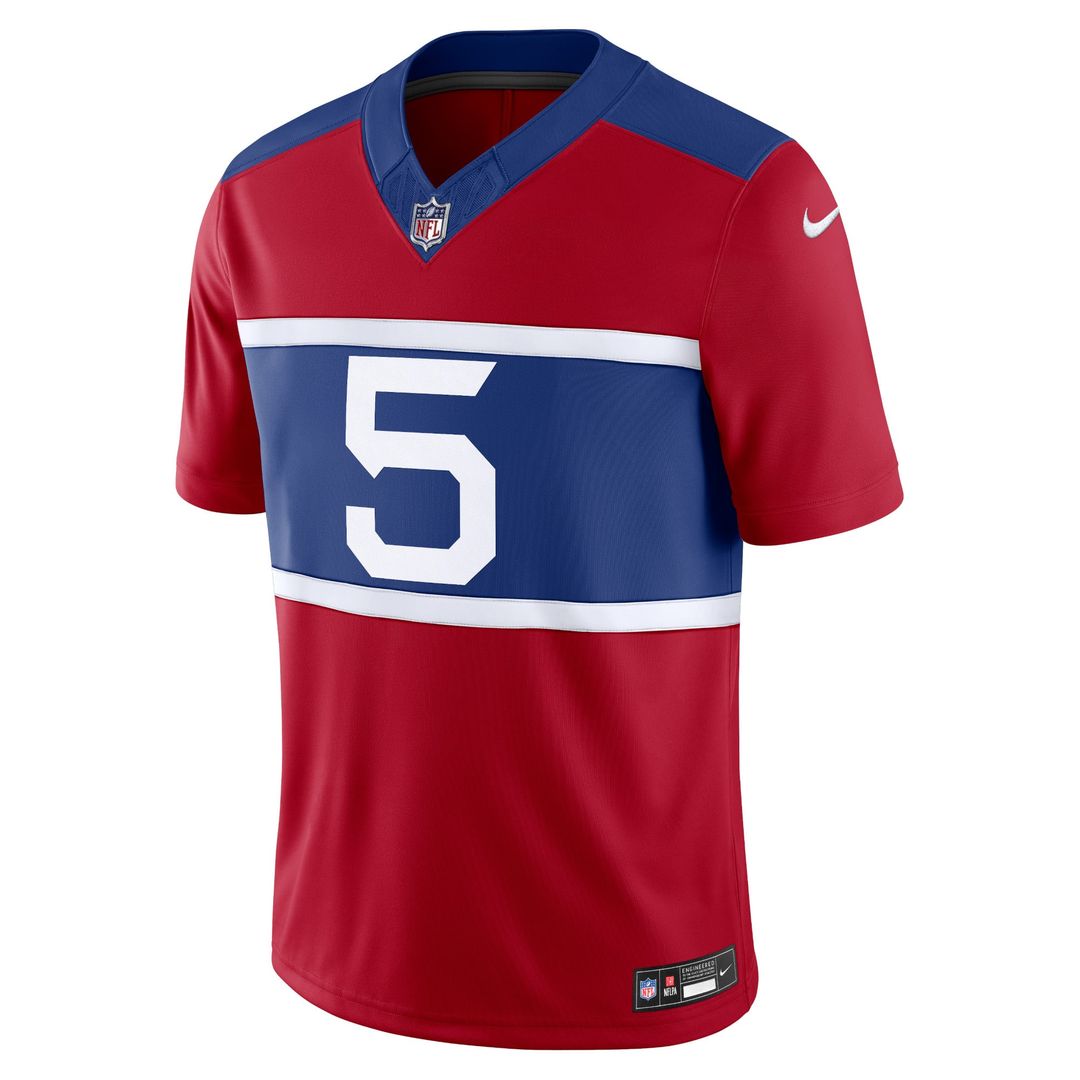 Kayvon Thibodeaux New York Giants Nike Century Red Alternate Vapor F.U.S.E. Limited Jersey