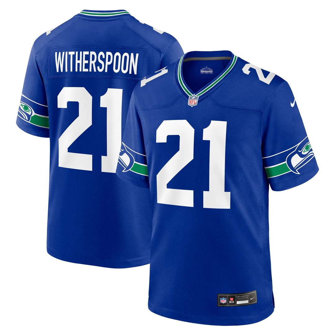 Devon Witherspoon Seattle Seahawks Nike White Game Jersey