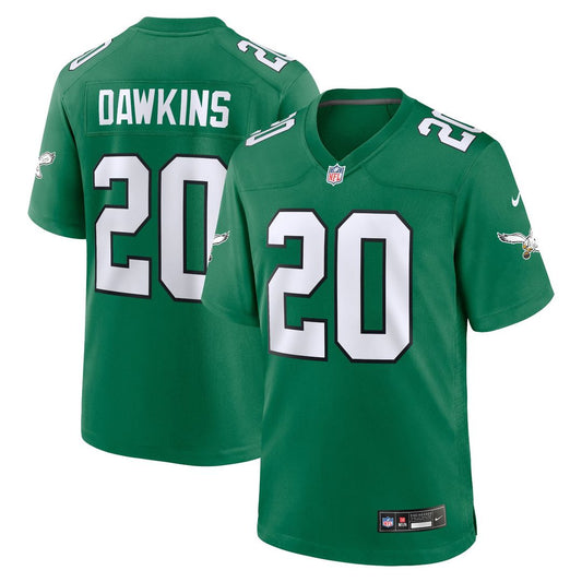 Brian Dawkins Philadelphia Eagles Nike Kelly Green Alternate Retired Player Game Jersey