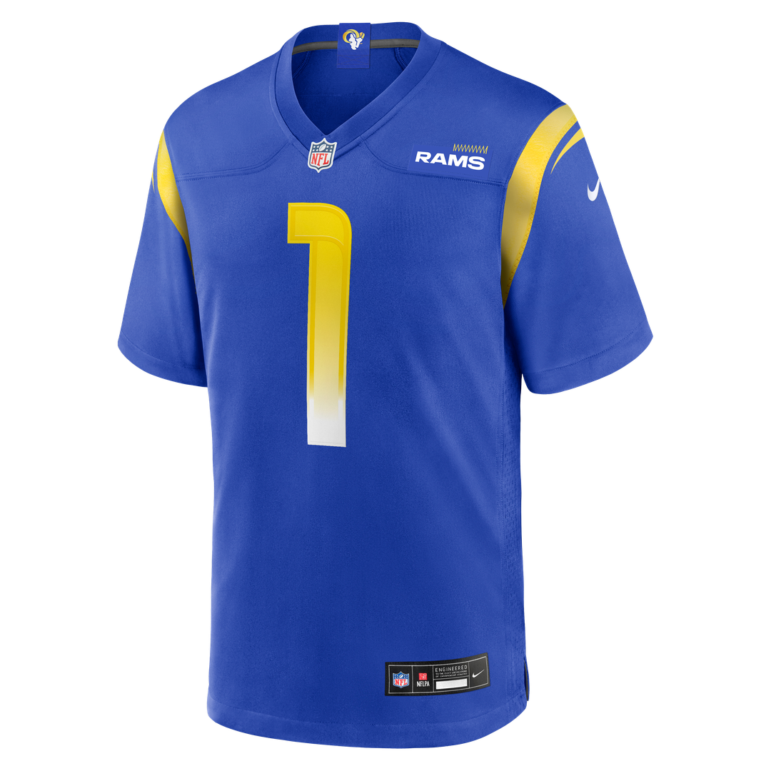 Emmanuel Forbes Jr. Los Angeles Rams Nike Royal Team Game Jersey