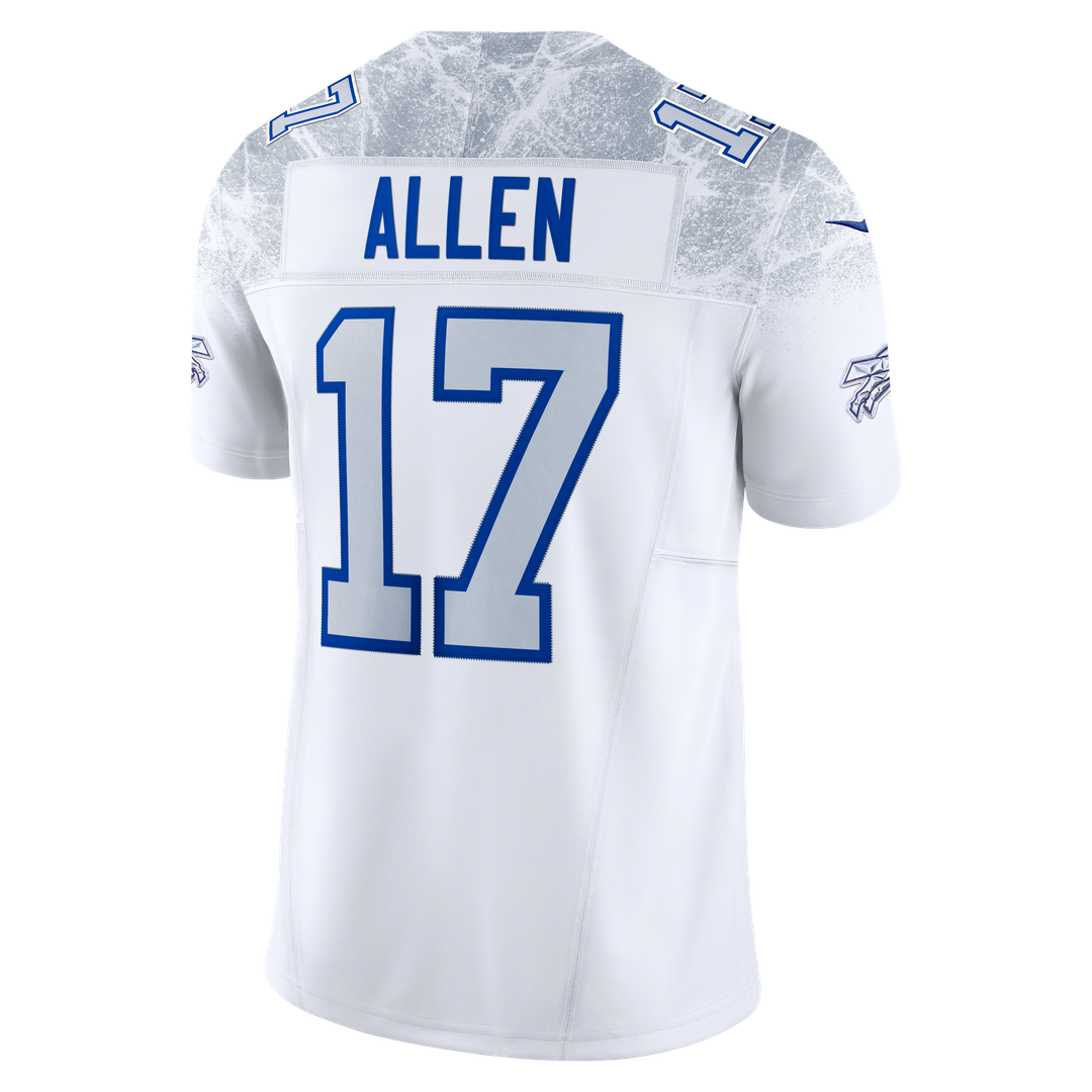 Josh Allen Buffalo Bills Nike White Rivalries Collection Stitched Limited Jersey