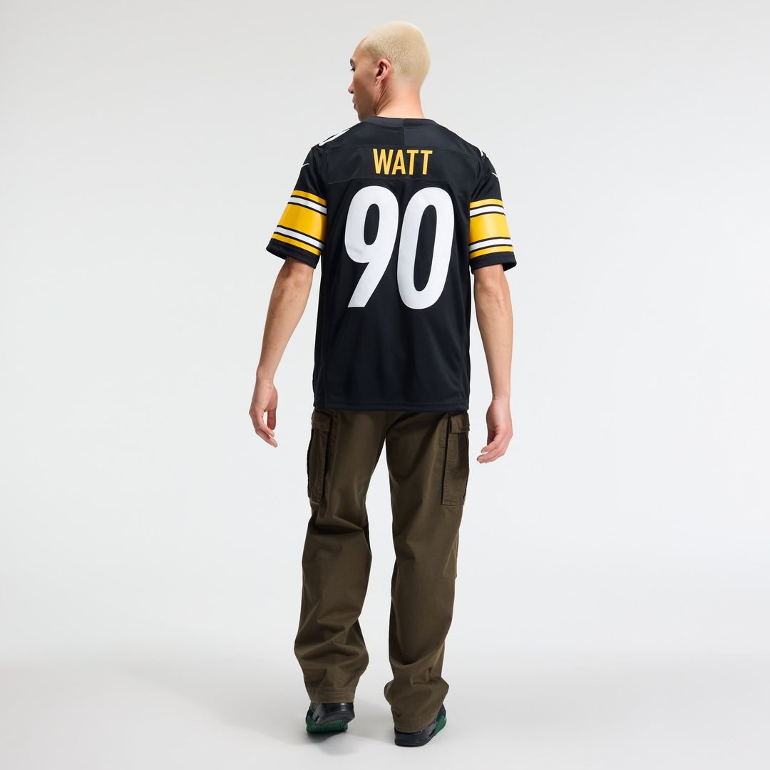 T.J. Watt Pittsburgh Steelers Nike Gold Alternate Vapor F.U.S.E. Stitched Limited Jersey