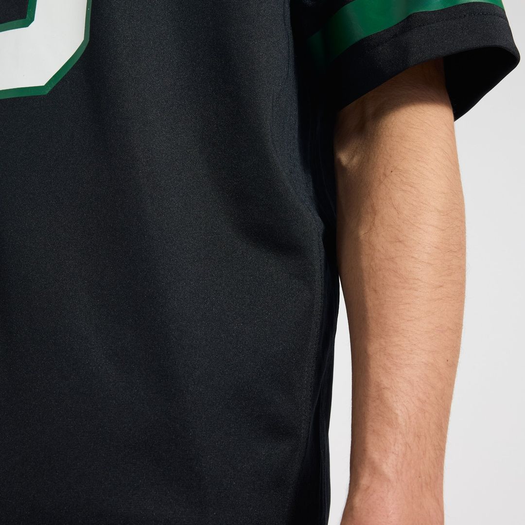 Garrett Wilson New York Jets Nike Legacy Black Alternate Game Jersey