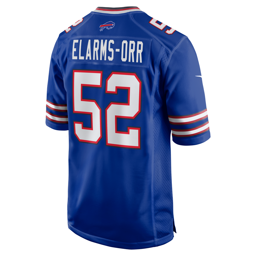 Kaleb Elarms-Orr Buffalo Bills Nike Royal Team Game Jersey