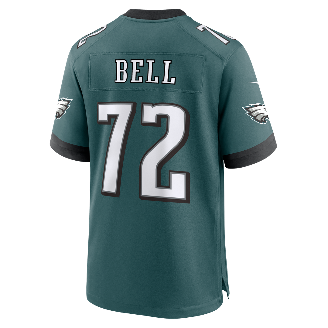 Markel Bell Philadelphia Eagles Nike Midnight Green Team Game Jersey