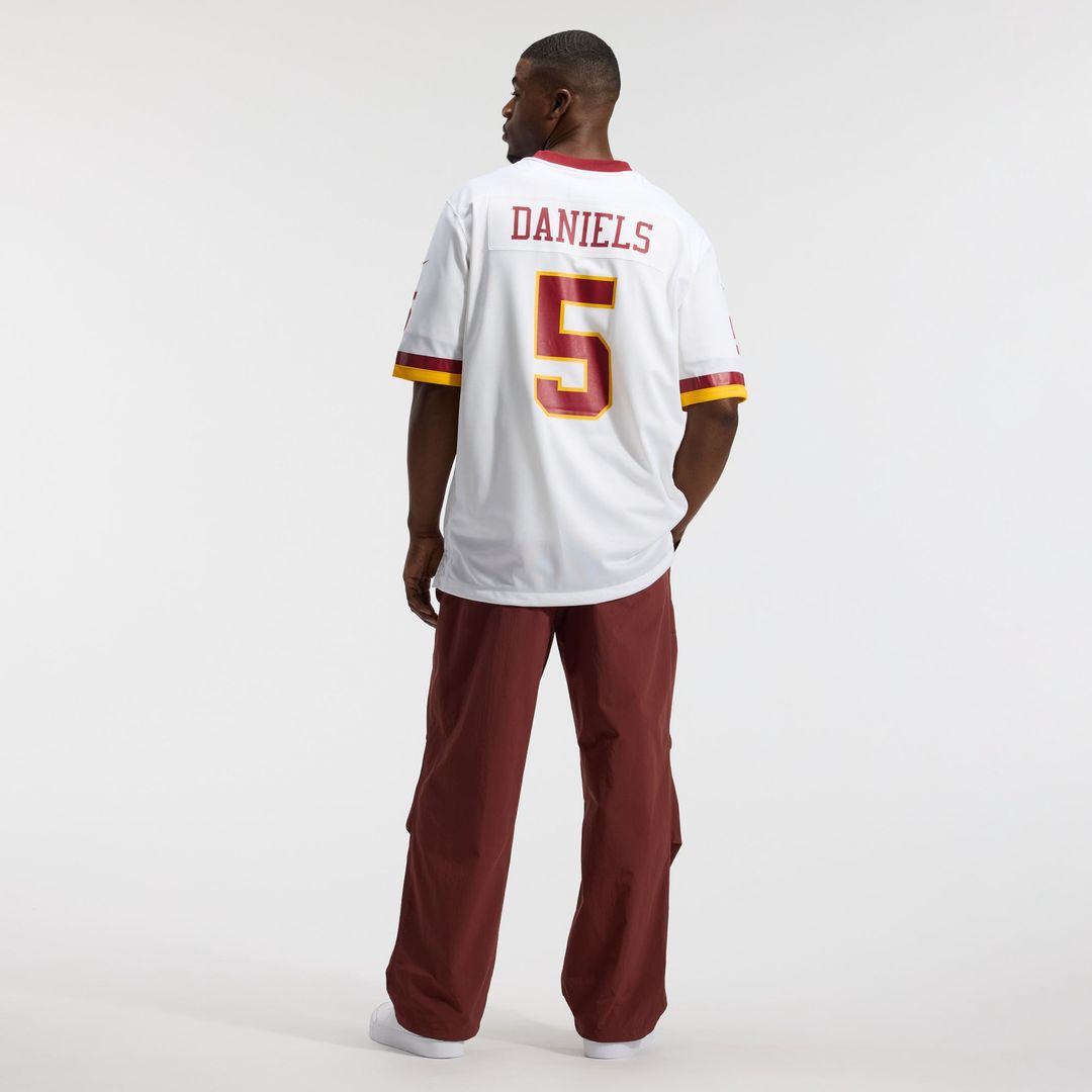 Jayden Daniels Washington Commanders Nike Burgundy Game Jersey