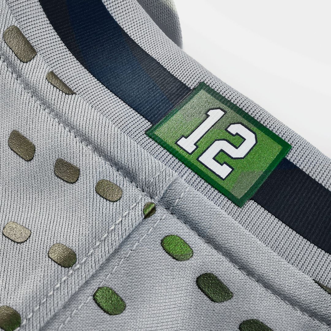 Jaxon Smith-Njigba Seattle Seahawks Nike Gray Rivalries Collection Game Jersey