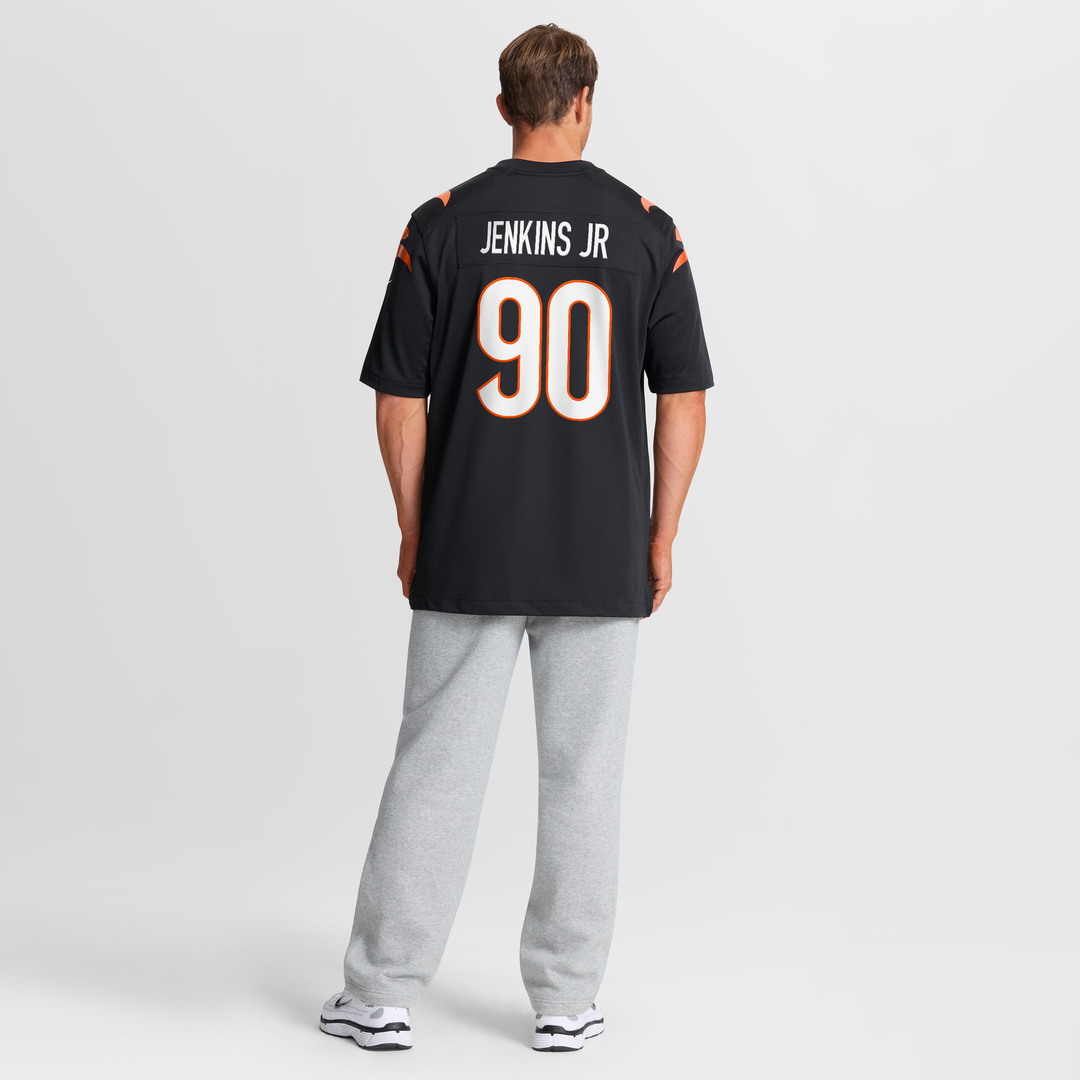 Kris Jenkins Jr. Cincinnati Bengals Nike Black Game Jersey