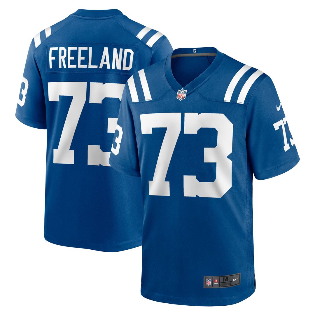 Blake Freeland Indianapolis Colts Nike Royal Team Game Jersey
