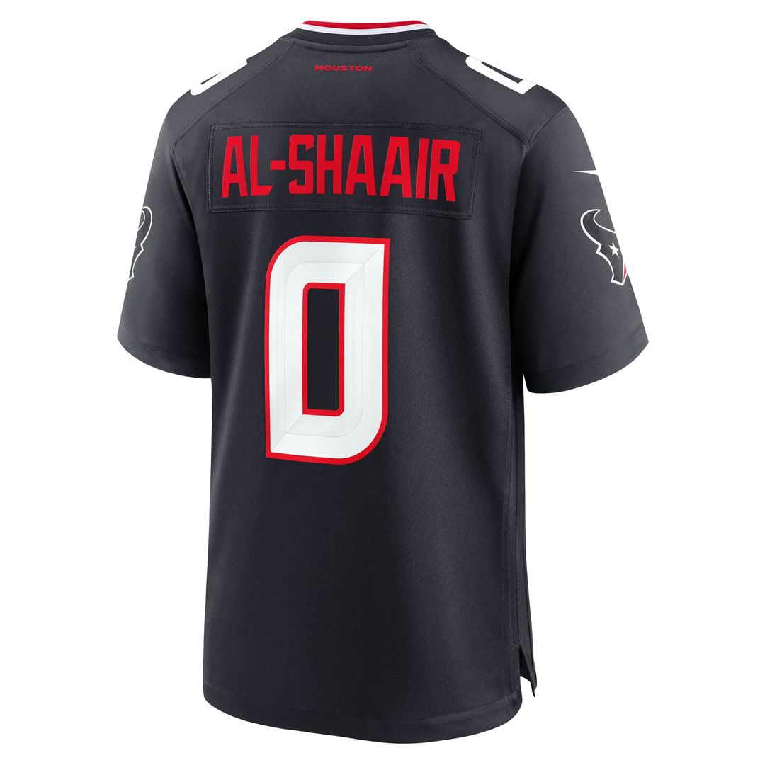 Azeez Al-Shaair Houston Texans Nike Red Alternate Game Jersey