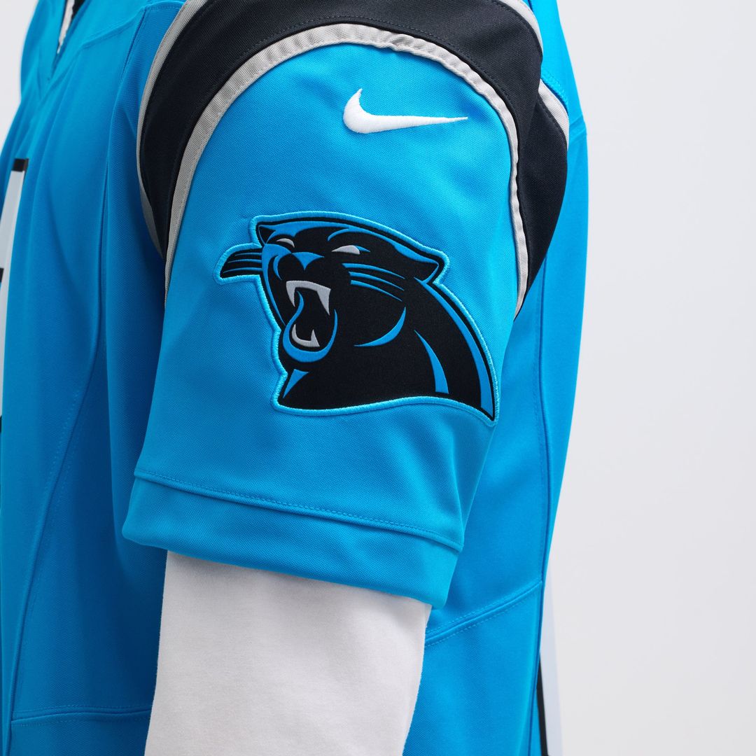 Jaycee Horn Carolina Panthers Nike Blue Vapor F.U.S.E. Limited Jersey