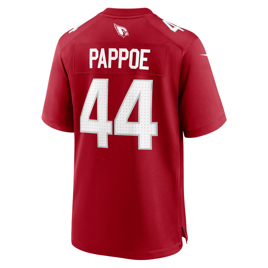 Owen Pappoe Arizona Cardinals Nike Cardinal Team Game Jersey
