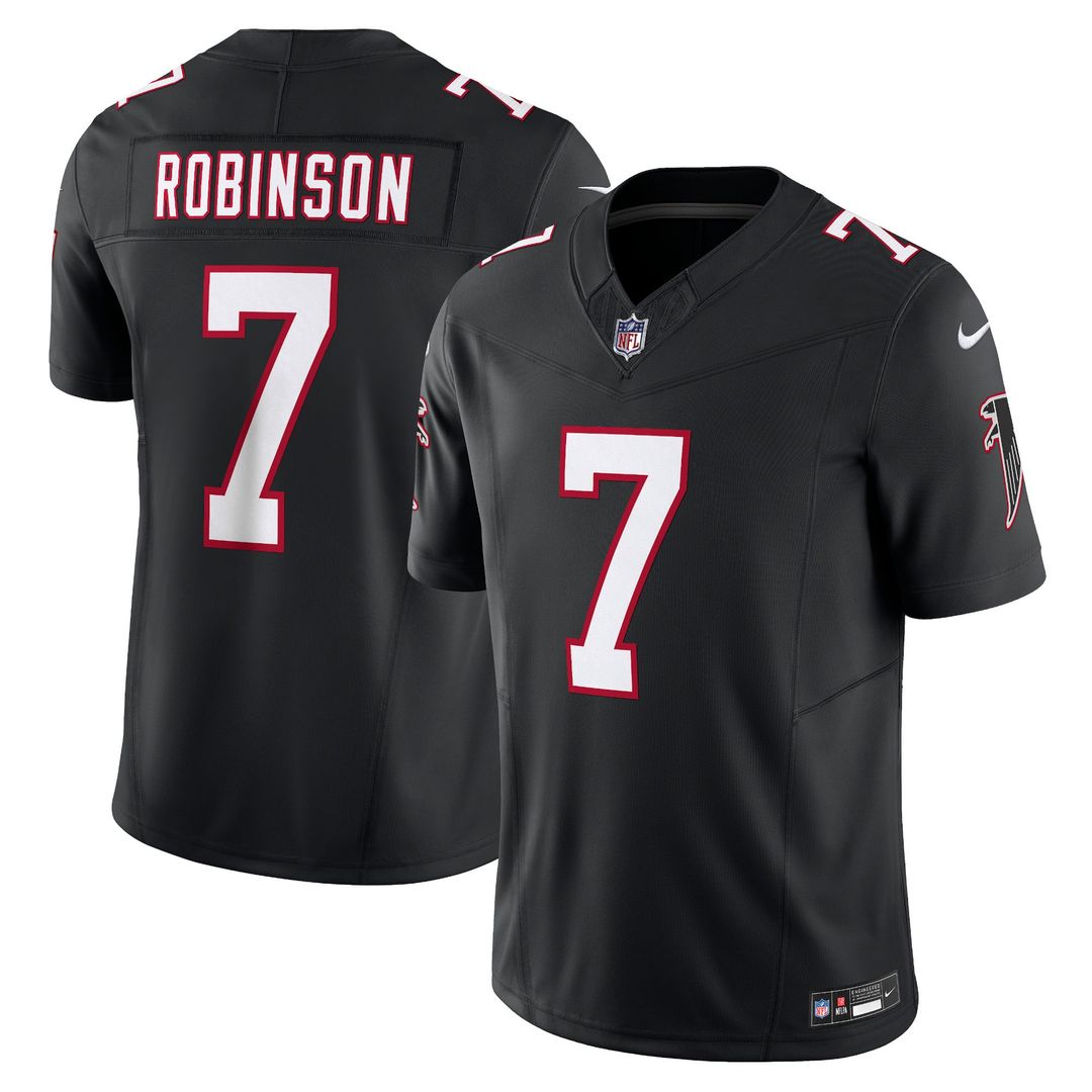 Bijan Robinson Atlanta Falcons Nike Black Alternate Vapor F.U.S.E. Limited Jersey