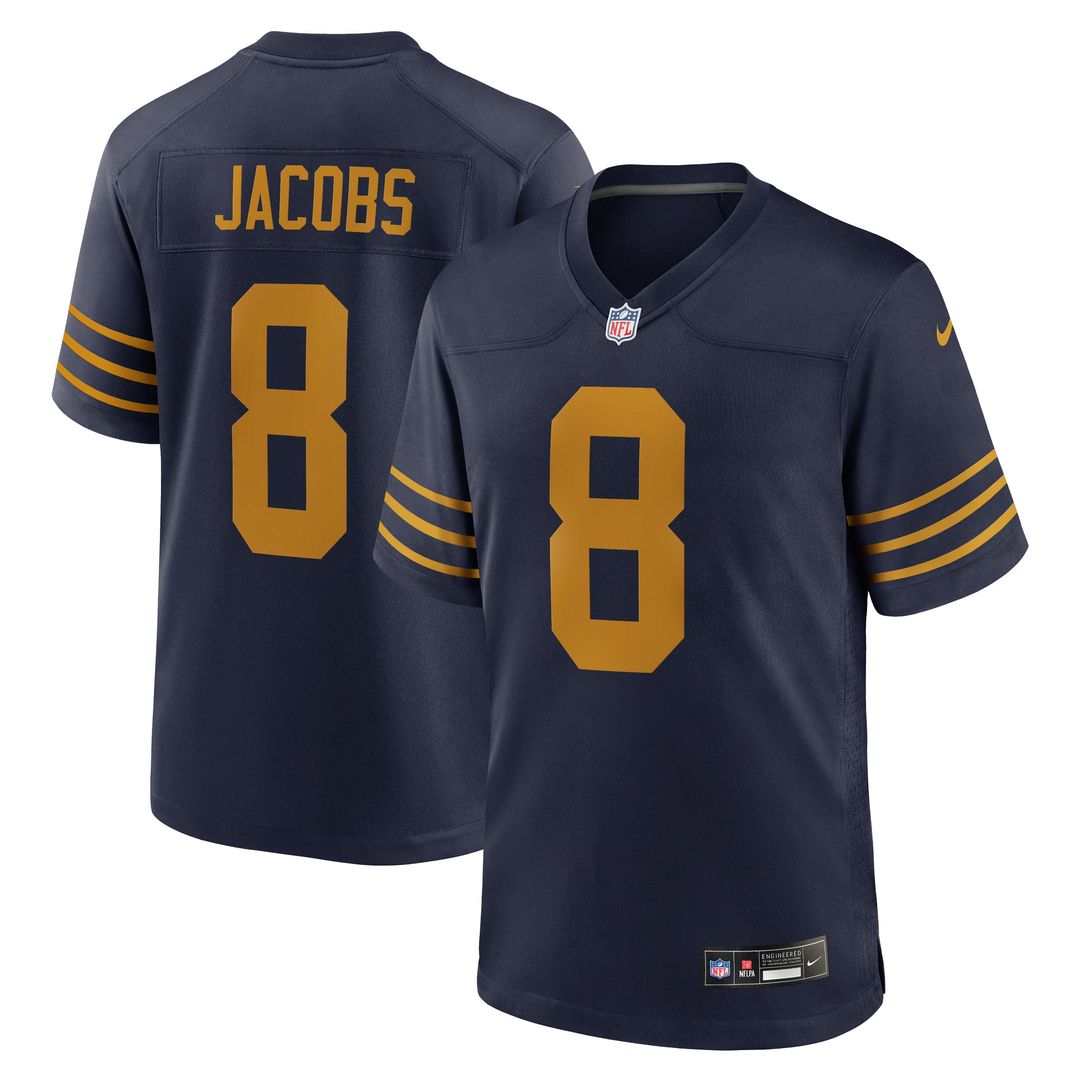 Josh Jacobs Green Bay Packers Nike Navy The 1923 Classic Game Jersey