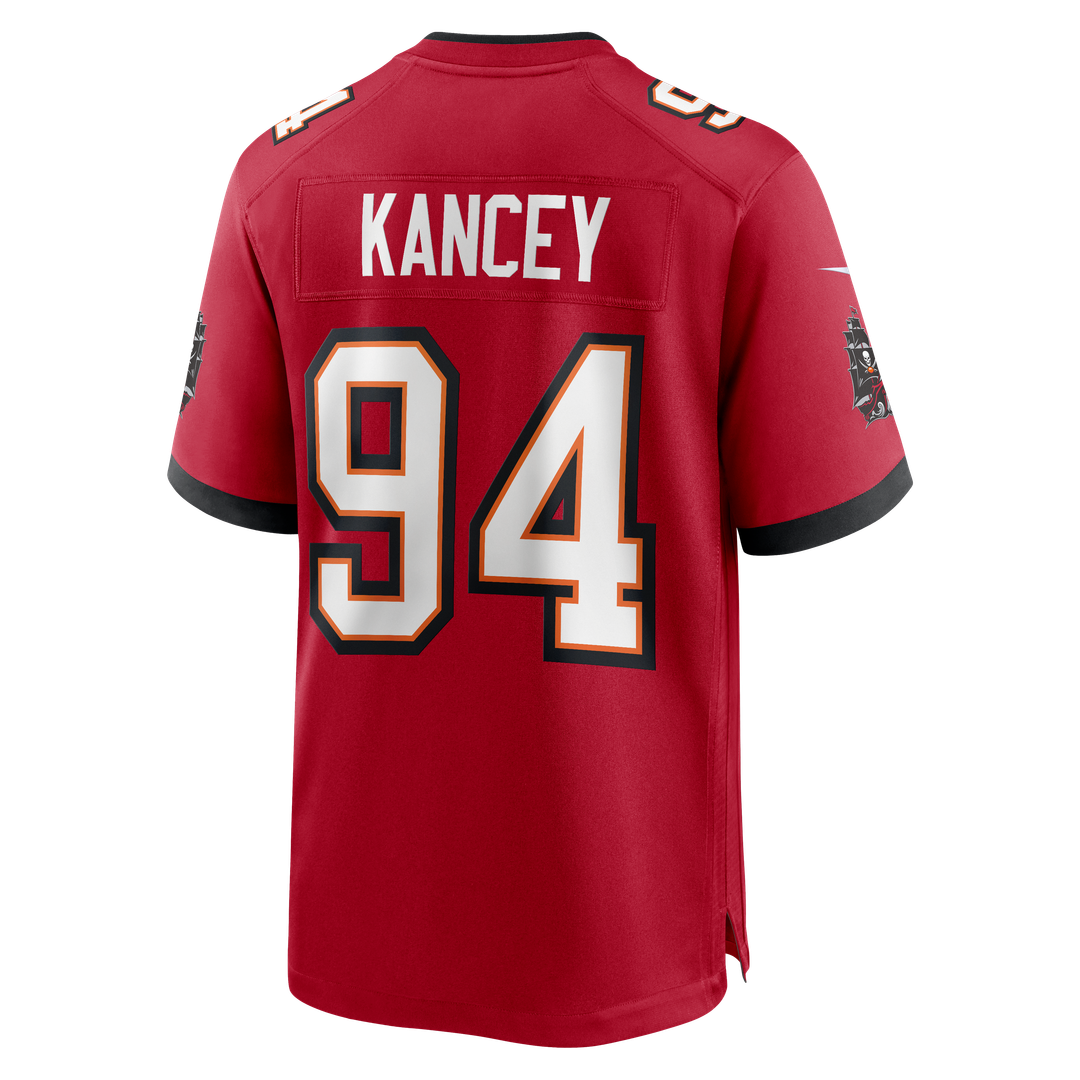 Calijah Kancey Tampa Bay Buccaneers Nike Red Game Jersey