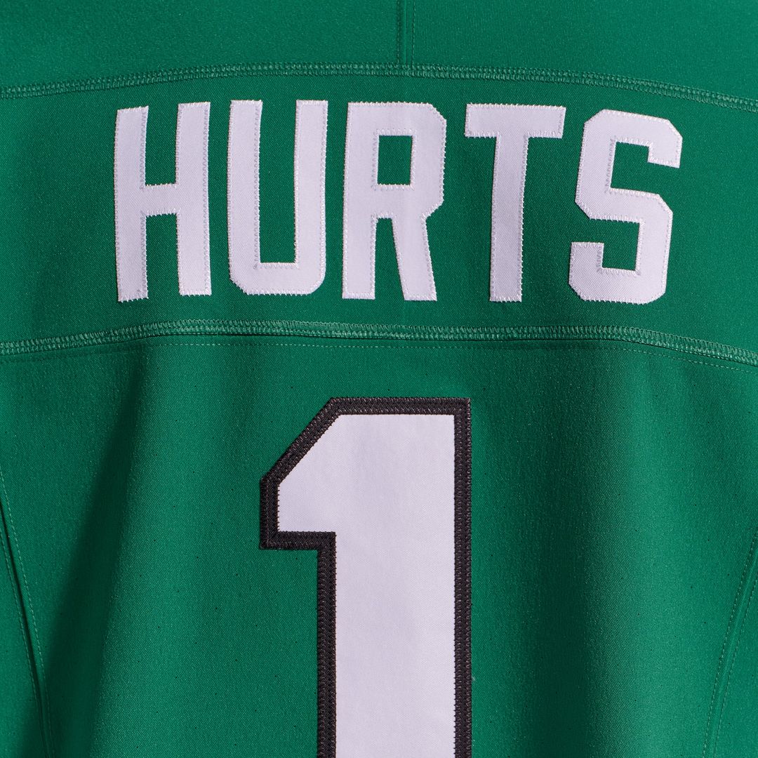 Jalen Hurts Philadelphia Eagles Nike Midnight Green Team Vapor F.U.S.E. Elite Jersey