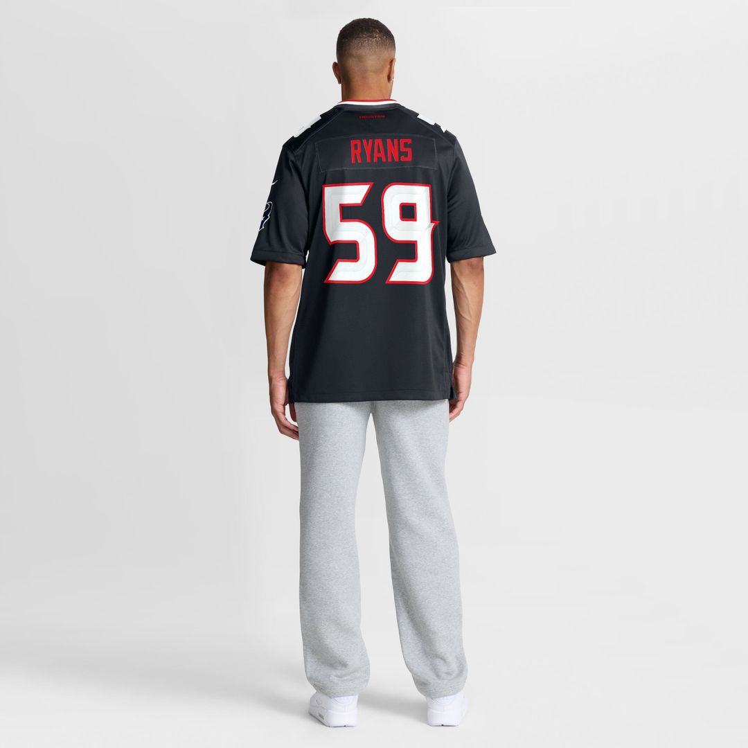 DeMeco Ryans Houston Texans Nike Navy Team Retired Game Jersey