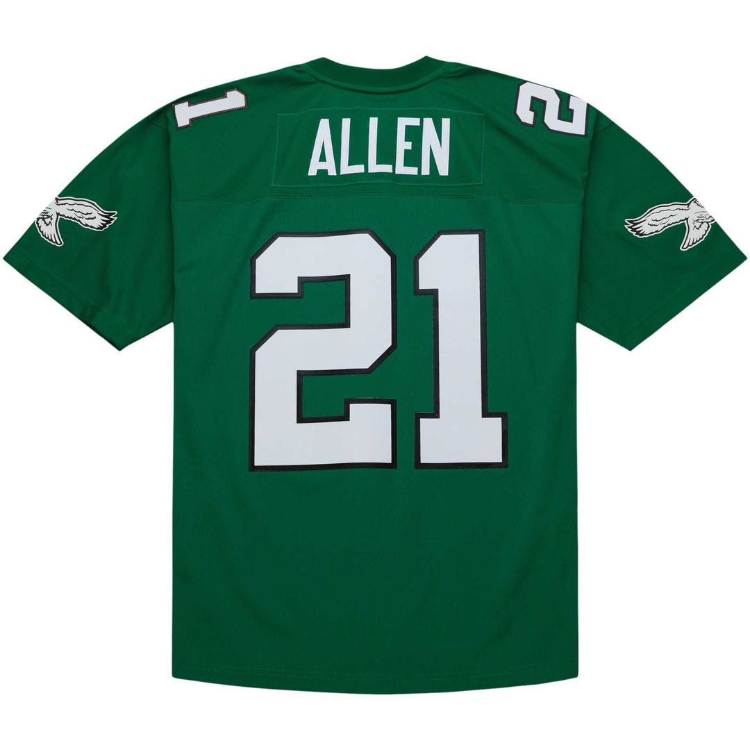Eric Allen Philadelphia Eagles Mitchell & Ness Kelly Green Legacy Replica Jersey